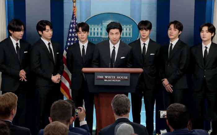 BTS phát biểu tại Nhà Trắng, gặp gỡ Tổng thống Mỹ Joe Biden