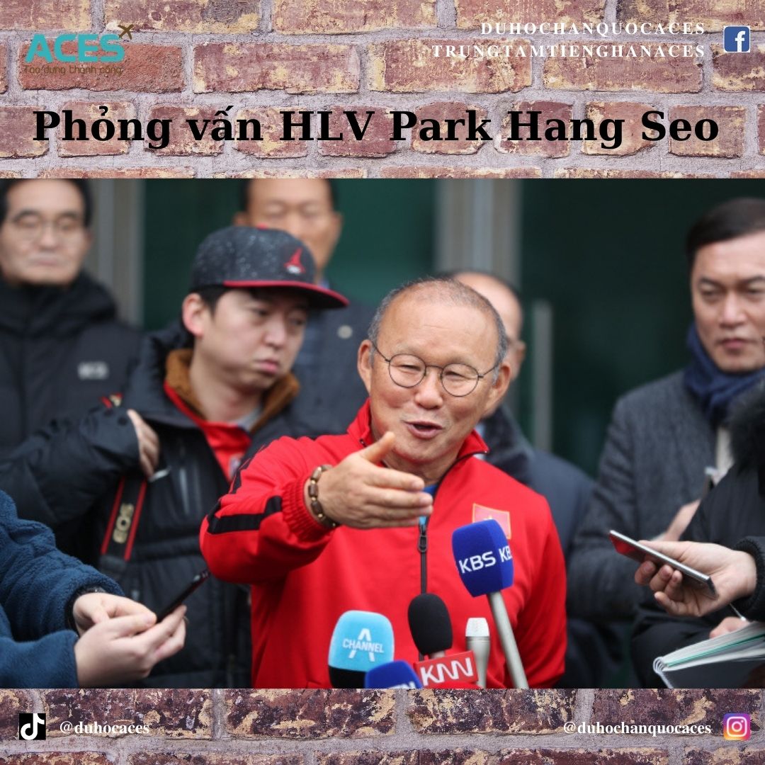 HLV Park Hang Seo trả lời phỏng vấn