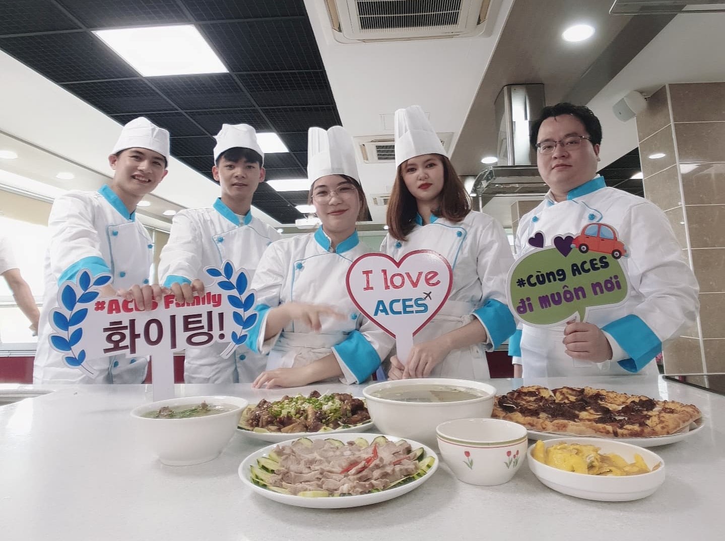 Event Học viện nấu ăn ACES tại Hàn Quốc