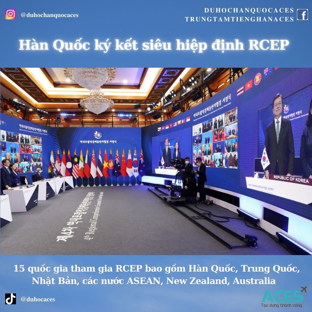 Hàn Quốc ký kết RCEP