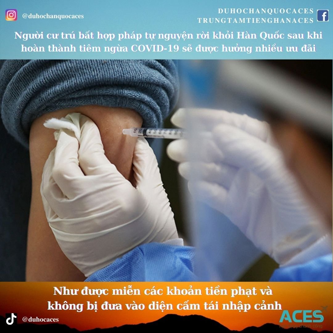Người bất hợp pháp tự nguyện về nước sau khi tiêm xong vắc xin