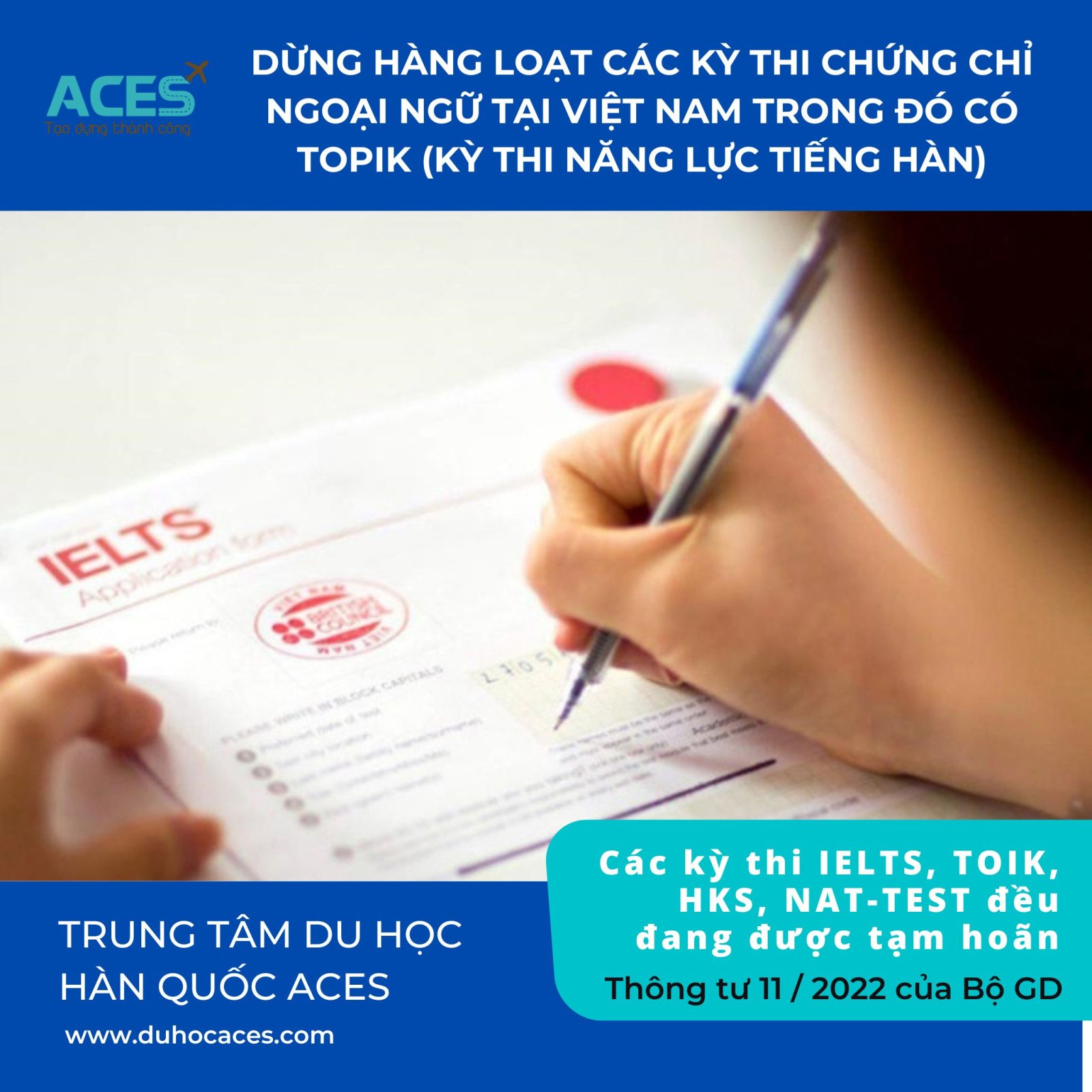 Dừng hàng loạt các kỳ thi năng lực (1)